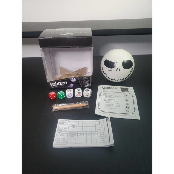 USAopoly Other - Yahtzee: Tim Burton's The Nightmare Before Christmas Collector's Edition